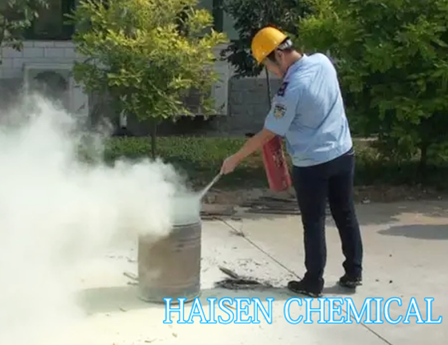 Haisen Chemical Fire Safety Practice Drill