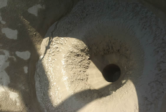 concrete segregation